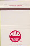 Matchbook Cover - MAC Tools David Smith Austell GA 40 Strike