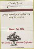 Matchbook Cover - University of Southern California Los Angeles CA 40 Strike