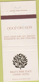 Matchbook Cover - Bally's Park Place Casino Hotel Atlantic City NJ 30 Strike