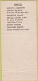 Matchbook Cover - First Federal Savings New York City  30 Stick