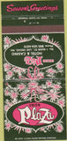 Matchbook Cover - Union Plaza Hotel Casino Las Vegas NV 30 Strike