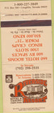 Matchbook Cover - Riverside Resort Hotel Casino Laughlin NV 30 Strike