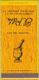 Matchbook Cover - El Pilon Hato Tejas Bayamon Puerto Rico  30 Strike