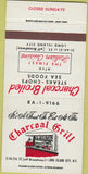 Matchbook Cover - Charcoal Grill Long Island City NY LI 30 Strike