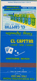 Matchbook Cover - El Capitan Lodge Casino Hawthorne NV 30 Strike