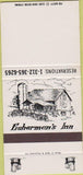 Matchbook Cover - Fishermen's Inn Elburn IL SAMPLE 30 Strike