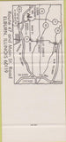 Matchbook Cover - Fishermen's Inn Elburn IL SAMPLE 30 Strike