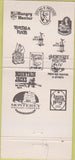 Matchbook Cover - The Dry Dock Akron Wickliffe OH Indianapolis 30 Strike
