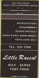 Matchbook Cover - Little Rascal Restaurant St Laurent QC 30 Strike