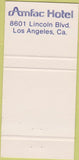 Matchbook Cover - American Celebration Restaurant Los Angeles CA 30 Strike