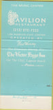 Matchbook Cover - Pavilion Restaurant Los Angeles CA 30 Strike