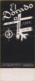 Matchbook Cover - El Dorado Milwaukee WI 30 Strike