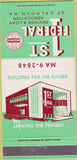 Matchbook Cover - 1st Federal Savings Loan Calhoun GA 30 Strike