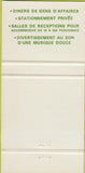 Matchbook Cover - Agostino Restaurant Saloon Bar Hull QC 30 Strike
