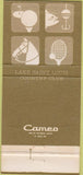 Matchbook Cover - Lake Saint Louis Country Club MO 30 Strike