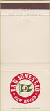 Matchbook Cover - Tad Jones Co New Haven CT oil gas 30 Strike