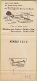 Matchbook Cover - Southgate State Bank Trust Prairie Village KS 30 Strike