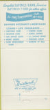 Matchbook Cover - Savings Bank of Utica NY 30 Strike