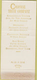 Matchbook Cover - Colonial Trust Co New York City WEAR 30 Strike