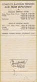 Matchbook Cover - First National Bank O'Fallon IL 30 Strike