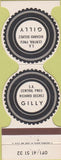 Matchbook Cover - Central Pneu Belgium Jewelite