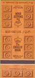 Matchbook Cover - The Embassy Room Holiday Inn Indianapolis IN 30 Strike