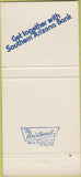 Matchbook Cover - Southern Arizona Bank 30 Strike