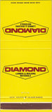 Matchbook Cover - Diamond Lumber Building Supply Chain ME NH VT 30 Strike