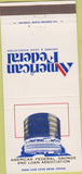 Matchbook Cover - American Federal Savings Loan Winter Park FL 30 Strike