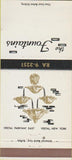 Matchbook Cover - The Fountains Vestal NY 30 Strike