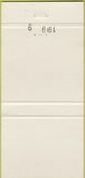 Matchbook Cover - Connecticut Match Club Plainville CT Tom Brokaw 30 Strike