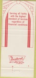 Matchbook Cover - Metcalf's Funeral Home Grand Rapids MI 30 Strike