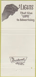 Matchbook Cover - Universal Match Steven Hays Clanton AL 30 Strike
