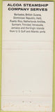 Matchbook Cover - ALCOA Ship Cruises Caribbean 30 Strike