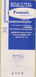 Matchbook Cover - Berwyn Funeral Home IL 30 Strike