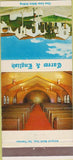 Matchbook Cover - Carew  and  English Funeral Home San Francisco CA 30 Strike