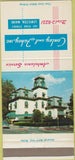 Matchbook Cover - Conley Fahey Funeral Home Lewiston ME 30 Strike