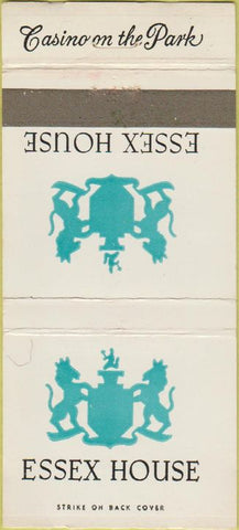 Matchbook Cover - Essex House New York City WEAR 30 Strike