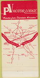 Matchbook Cover - Pleasant Valley Motor Lodge Sutton MA 30 Strike