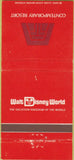 Matchbook Cover - Walt Disney World Contemporary Resort Orlando FL 30 Strike