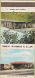 Matchbook Cover - Union Savings Loan Covington KY 30 Strike