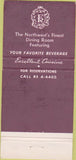 Matchbook Cover - Doric Bellingham Hotel WA 30 Strike