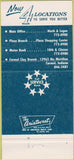 Matchbook Cover - American National Bank Noblesville Carmel IN 30 Strike