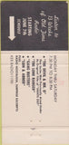 Matchbook Cover - KEX Radio 1190 Lone Ranger 30 Strike