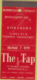 Matchbook Cover - The Tap Bronxville NY 30 Stick