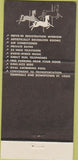 Matchbook Cover - Carousel Motor Hotel ST Louis MO 30 Strike
