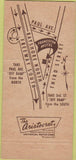 Matchbook Cover - Franciscan Motel San Francisco CA WEAR 30 Strike