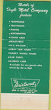 Matchbook Cover - Rancho Lombard Motel San Francisco CA 30 Strike