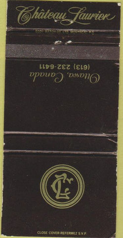 Matchbook Cover - Chateau Laurier Ottawa ON WEAR 30 Strike