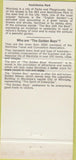 Matchbook Cover - Paddock Restaurant Winnipeg MB 30 Strike